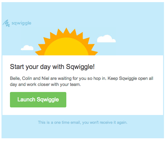 Sqwiggle email